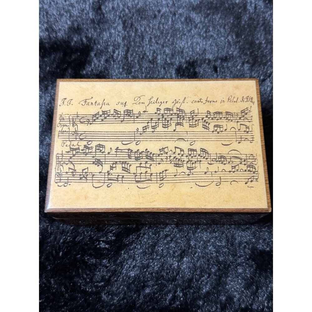REUGE Swiss Musical Movement Plays Gavotte J. S Bach Vintage